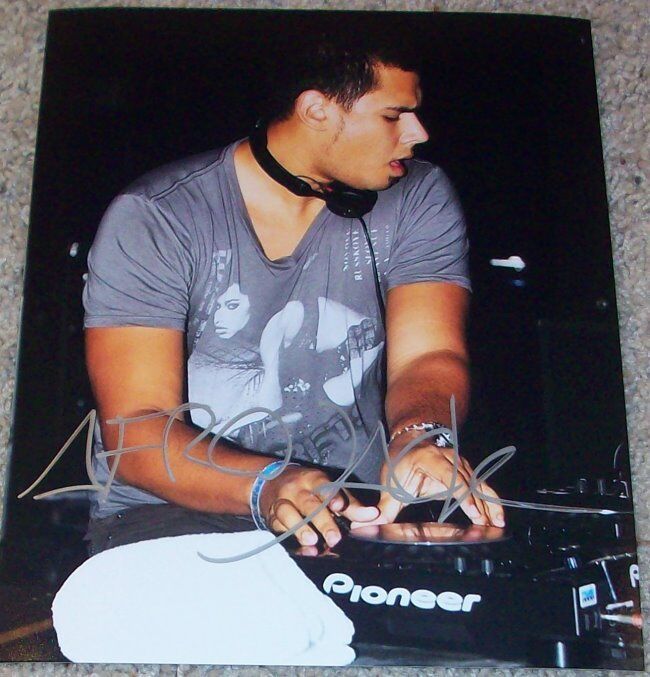 AFROJACK SIGNED AUTOGRAPH 8x10 Photo Poster painting w/PROOF TECHNO DJ AFRO JACK