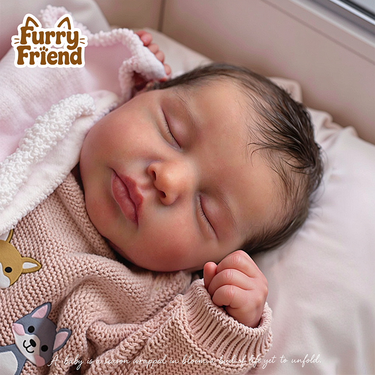  [3-7 Days Delivery]12"&16" Fully Squishy Reborn Baby Girl Lesley ,Lifelike & Realistic Handmade Soft Body Silicone Baby Doll - Reborndollsshop®-Reborndollsshop®