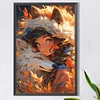 (40*60cm)Girl - Full Round Drill Diamond Painting