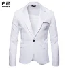 Men's Large Size Casual Blazer