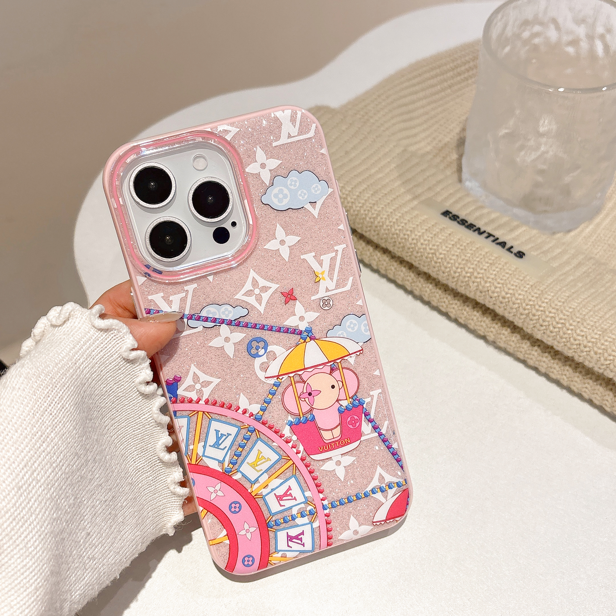 Vivian Louis Vuitton Ferris Wheel Apple iPhone Case Cute Cover