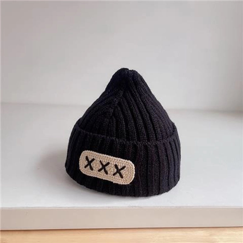 Baby Hat Autumn And Winter Boys And Girls Baby Knitted Wool Hat Cute Super Cute Baby Big Eyes Pullover Cap Trendy