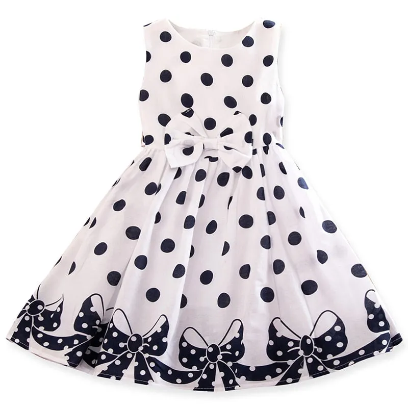 Kids Formal Prom Girls Dresses for Weddings Bow Mesh Dress Princess Costume Girl Birthday Party Gown 4-10 Years vestidos 2021