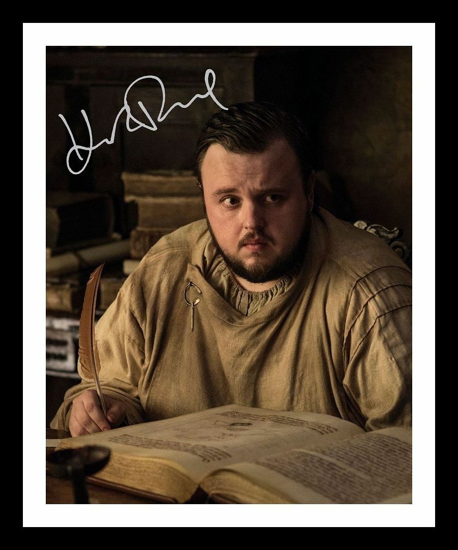 John Bradley West - Game Of Thrones Autograph Signed & Framed Photo Poster painting