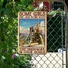 Motorcycle Girl - Vintage Metal Signs(8*12Inch) - Vehicle