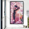 Girl Back-11CT Stamped Cross Stitch 40*70cm/15.75*27.56in(Big Size) tapestrymarket