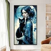 (40*70cm)Girl - Full Round Drill Diamond Painting