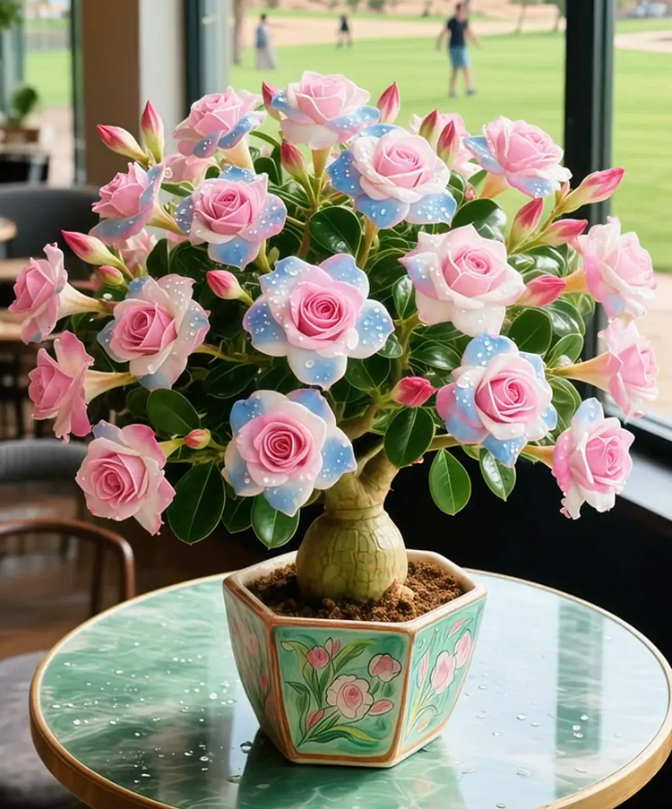 🇺🇸 Celebrate America’s 250th – Red, White & Blue Desert Rose (Adenium) Seedlings