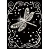 Diamond Painting-DIY Special Shaped Drill Pearl Painting Dragonfly(30x40cm)