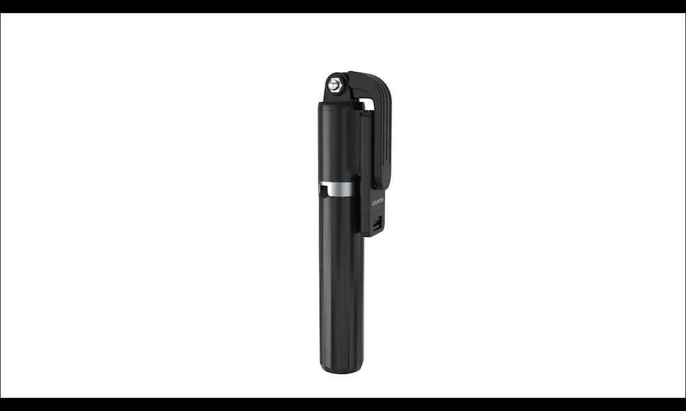 ATUMTEK Bluetooth Selfie Stick Trépied, Rotation à 360° Mini Selfie Stick  Extensible avec Télécommande Bluetooth sans Fil 