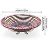 DIY Mandala Flower Diamond Painting Dining Plate Home Dining Table Fruit Tray Kits