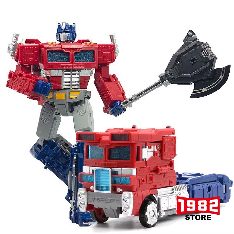 BPF Optimus Prime Transformers Commander Alloy Action Figure Model Highly Detailed Collectible Toy for US Fans Display & Gifting with Durable Alloy Build and Character-Accurate Design