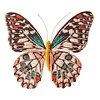 DIY Embroidered Butterfly Brooch Embroidery Butterfly Lapel Pin Clothes Decoration for Backpack Pants T-Shirt Jacket Bags Dress Jeans