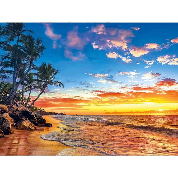 Beach Landscape - Painting By Numbers - 40x50cm