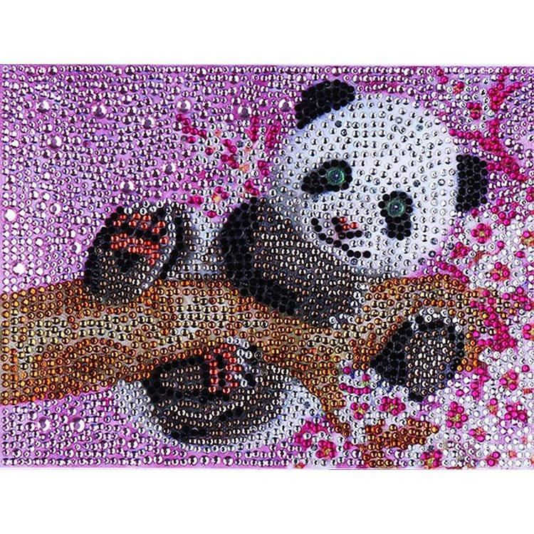 Peinture de diamant - strass en cristal - panda