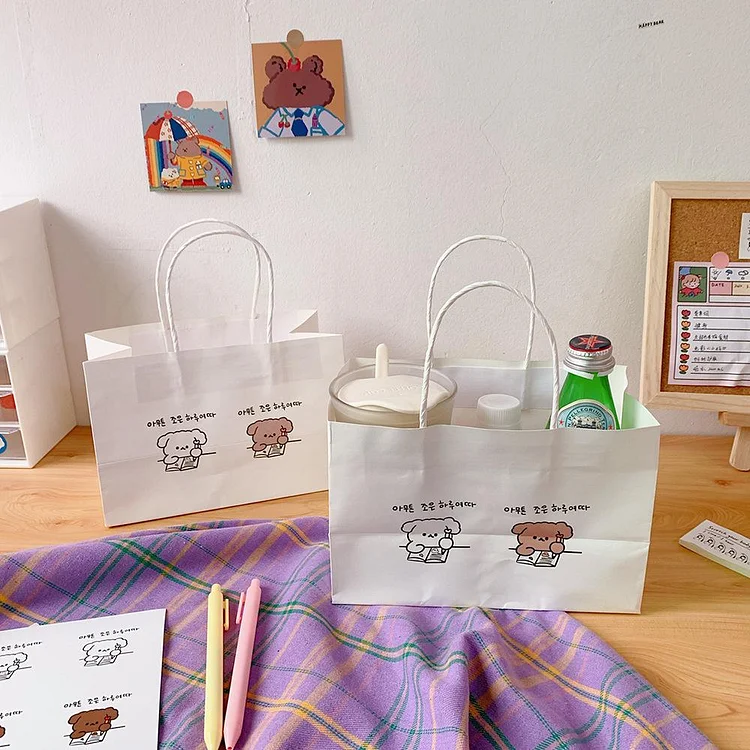 Ins Dog Simple Gift Bags