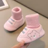 Chaussures d'hiver antidérapants pour bébé 100% coton