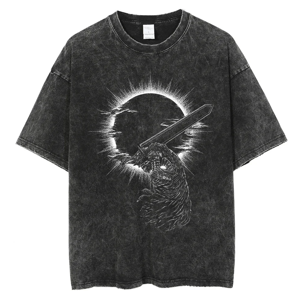 Outletsltd "Eclipse" Vintage Oversized T Shirt
