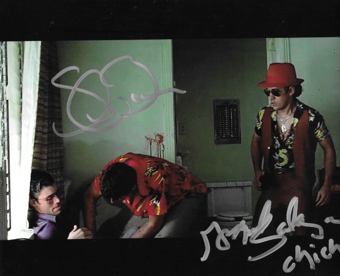 * STEVEN BAUER & ANGEL SALAZAR * signed 8x10 Photo Poster painting * SCARFACE * PROOF * 9