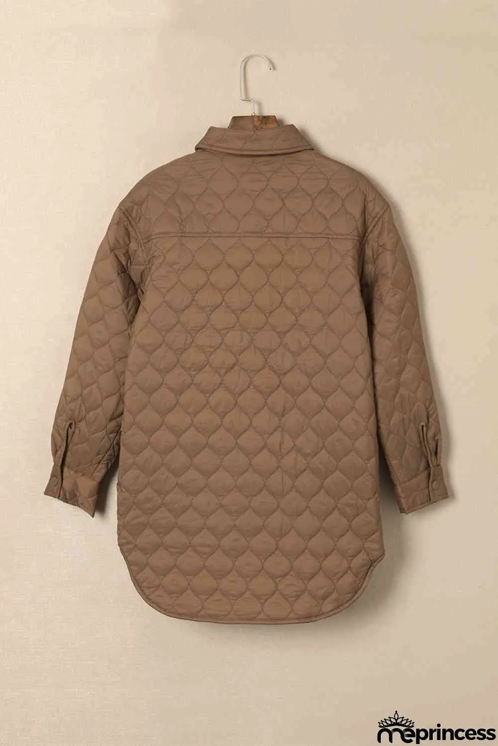 Snap Down Collared Winter Coat