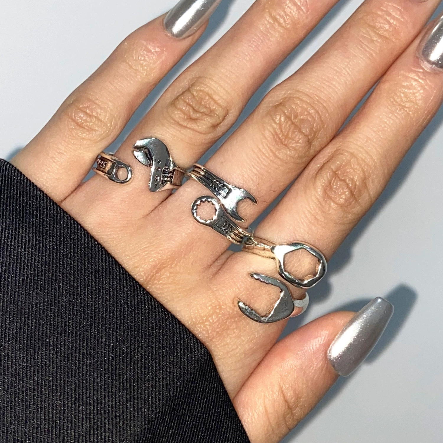 Wrench and Pliers Type Rings