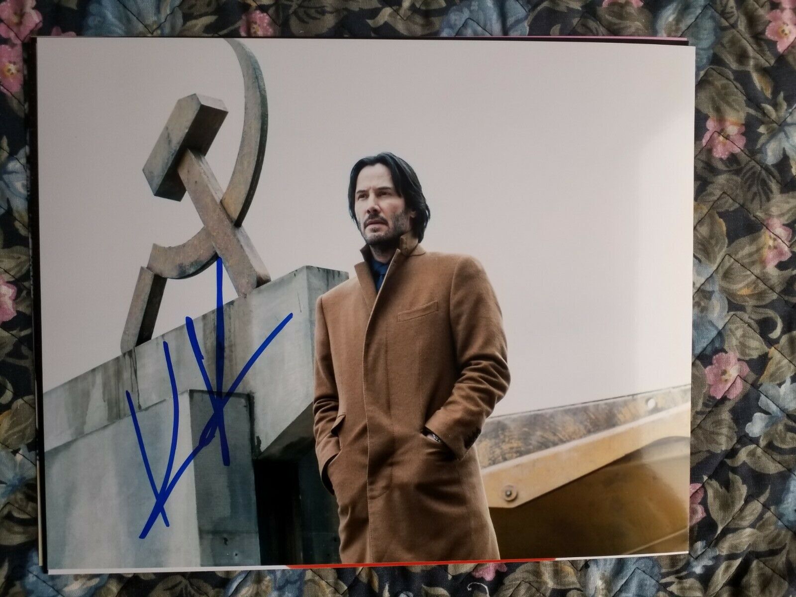 Autographed Keanu Reeves Authentic Signed 8 x 10 Photo Poster painting The Matrix