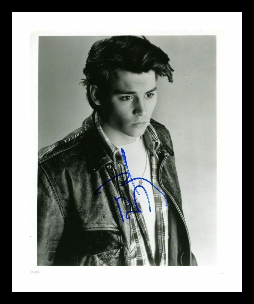 Johnny Depp Autograph Signed & Framed Photo Poster painting 5