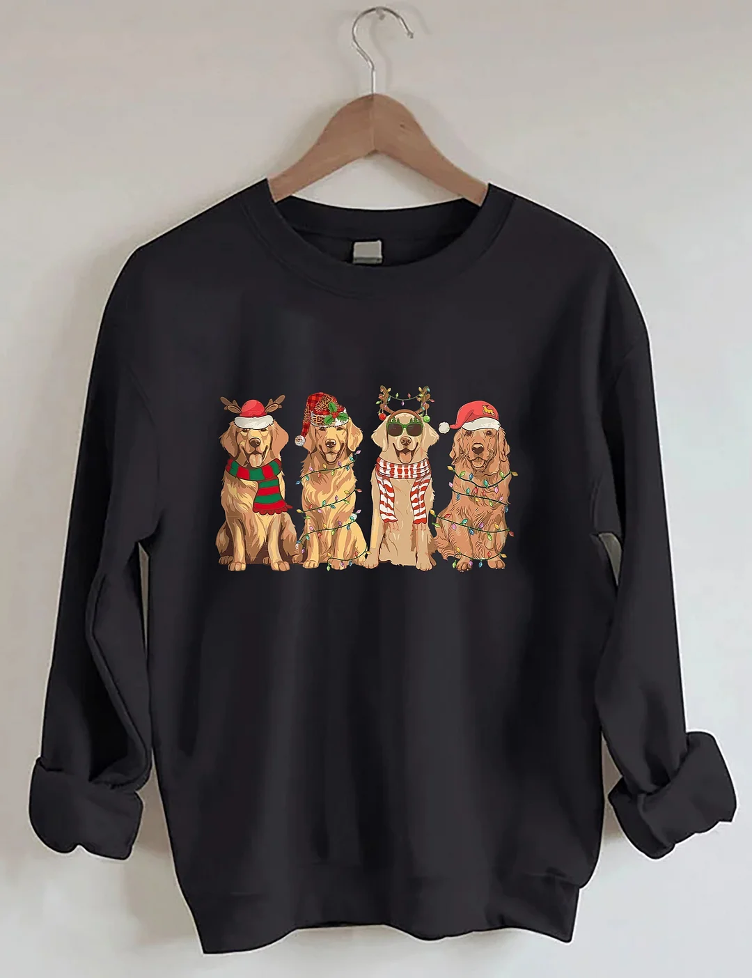 Golden Retriever Christmas Sweatshirt