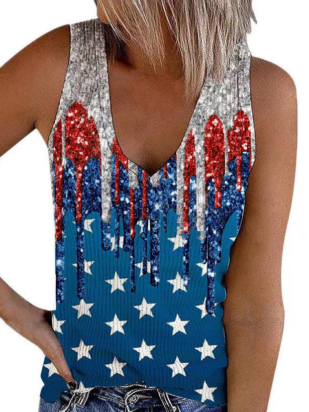 Women Half Sleeve V-neck Solid Color Dress