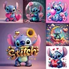 [Multi-Style]Disney stitch-plein diamant rond peinture-30 * 30cm