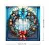 Christmas Wreath-Paint by Numbers Acrylic Painting 40*40CM