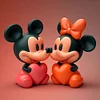 (Multi-Style) Disney Mickey Minnie-Full Round Diamond Painting 30*30cm