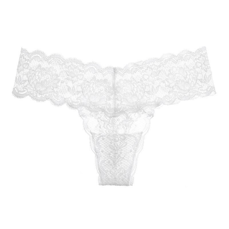 Women Lace Panties Sex String Seamless Briefs Sexy Transparent Underwear  Hollow Out Underpants Thongs Female Lingerie 