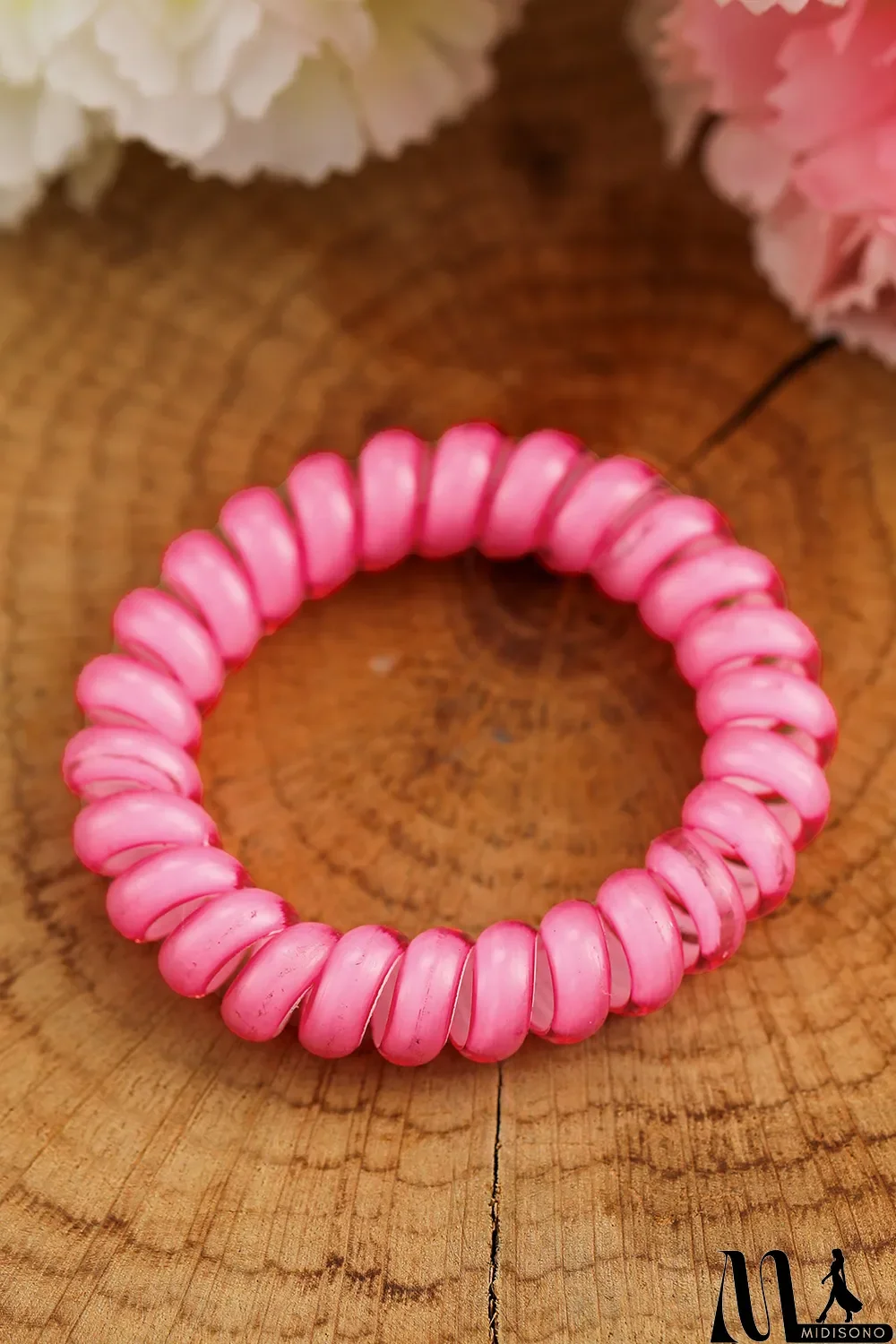 MidiSono - Rose Crystal Telephone Wire Hairpin (single)