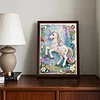 Diamond Painting-DIY Special Shaped Drill Pearl Painting Unicorn(30x40cm)