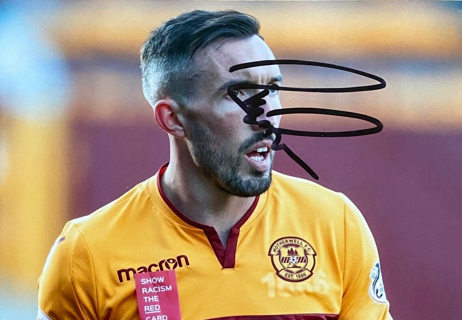 Ryan Bowman Genuine Hand Signed 6X4 Photo Poster painting - Motherwell 4