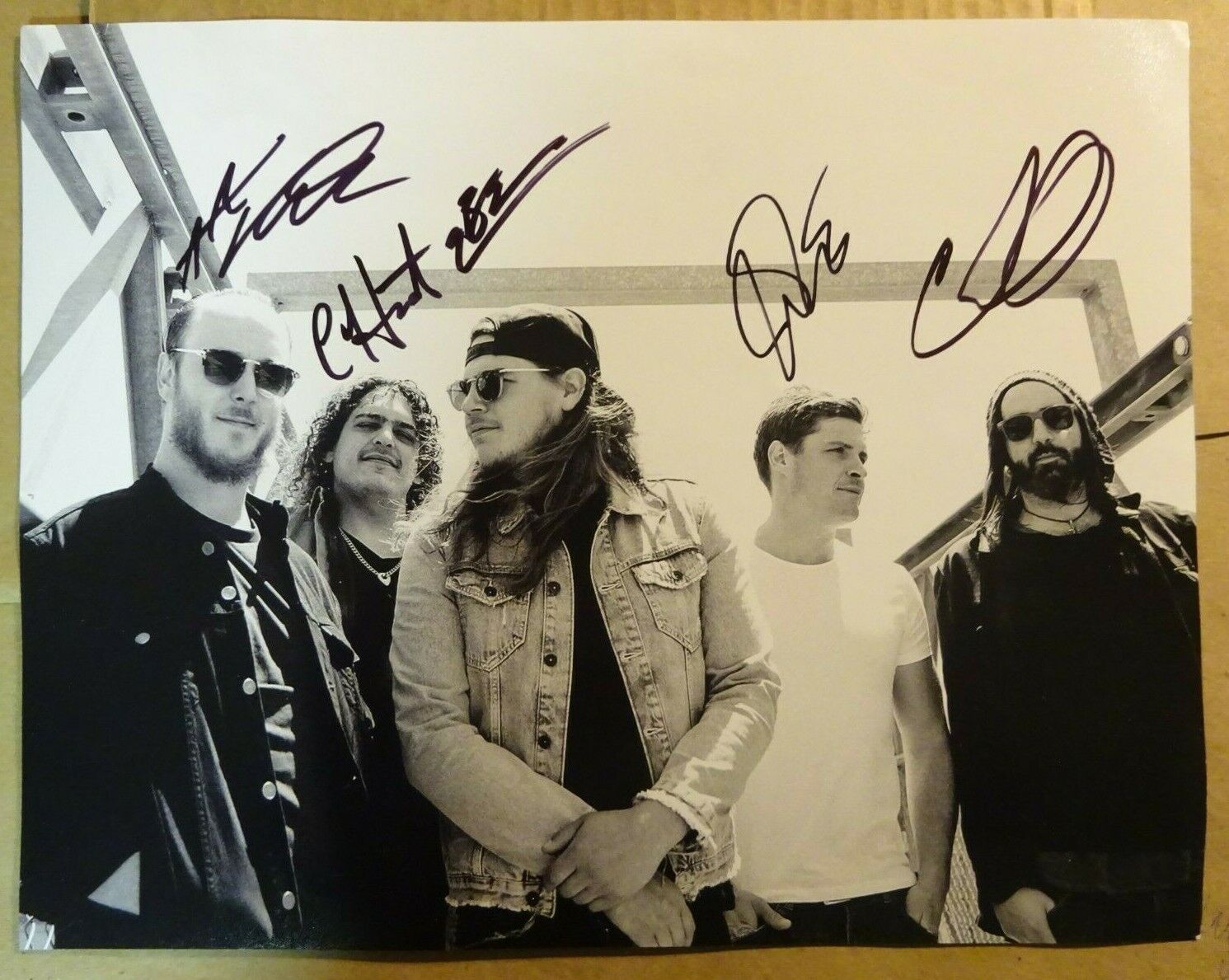 Autographed THE GLORIOUS SONS 11x14