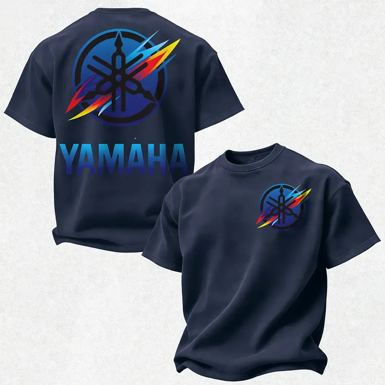Yamaha Printed Men's T-shirt