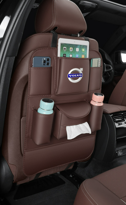 Car seat back storage bag