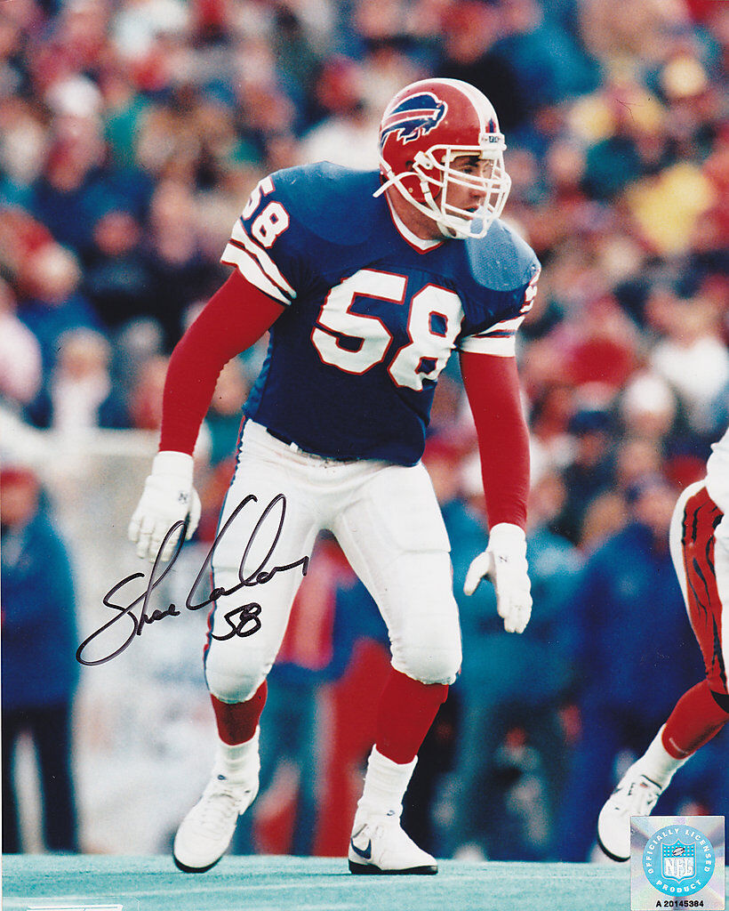 SHANE CONLAN BUFFALO BILLS ACTION SIGNED 8x10