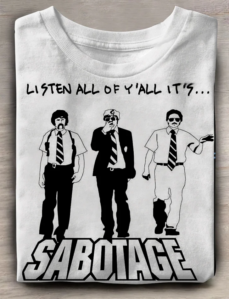 Teecade Teecade Sabotage T-shirt