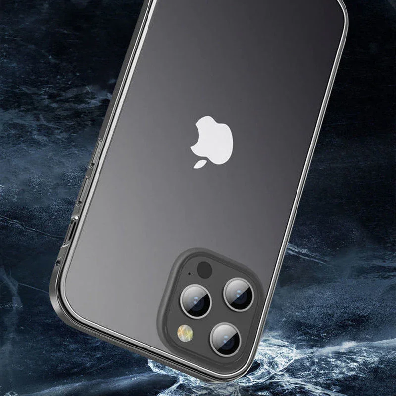 Metal Frame Apple Straight Edge Ultra-thin Protective Case