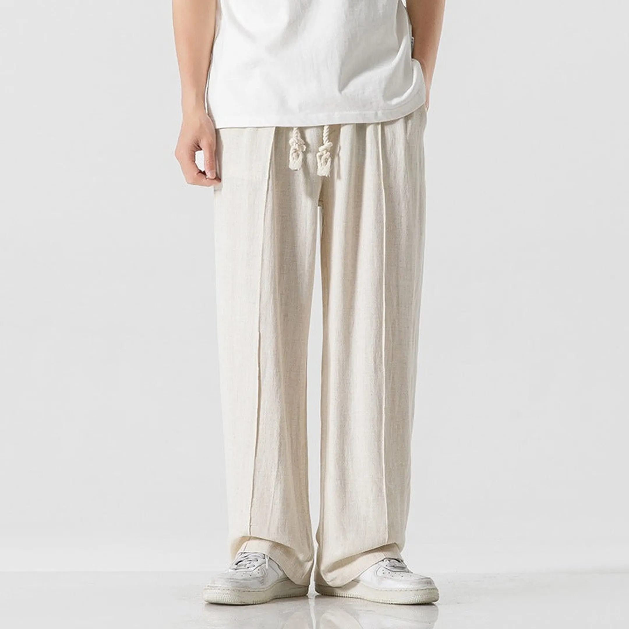 Men's Lightweight Trousers &ndash; Breathable Tailored Casual Comfort