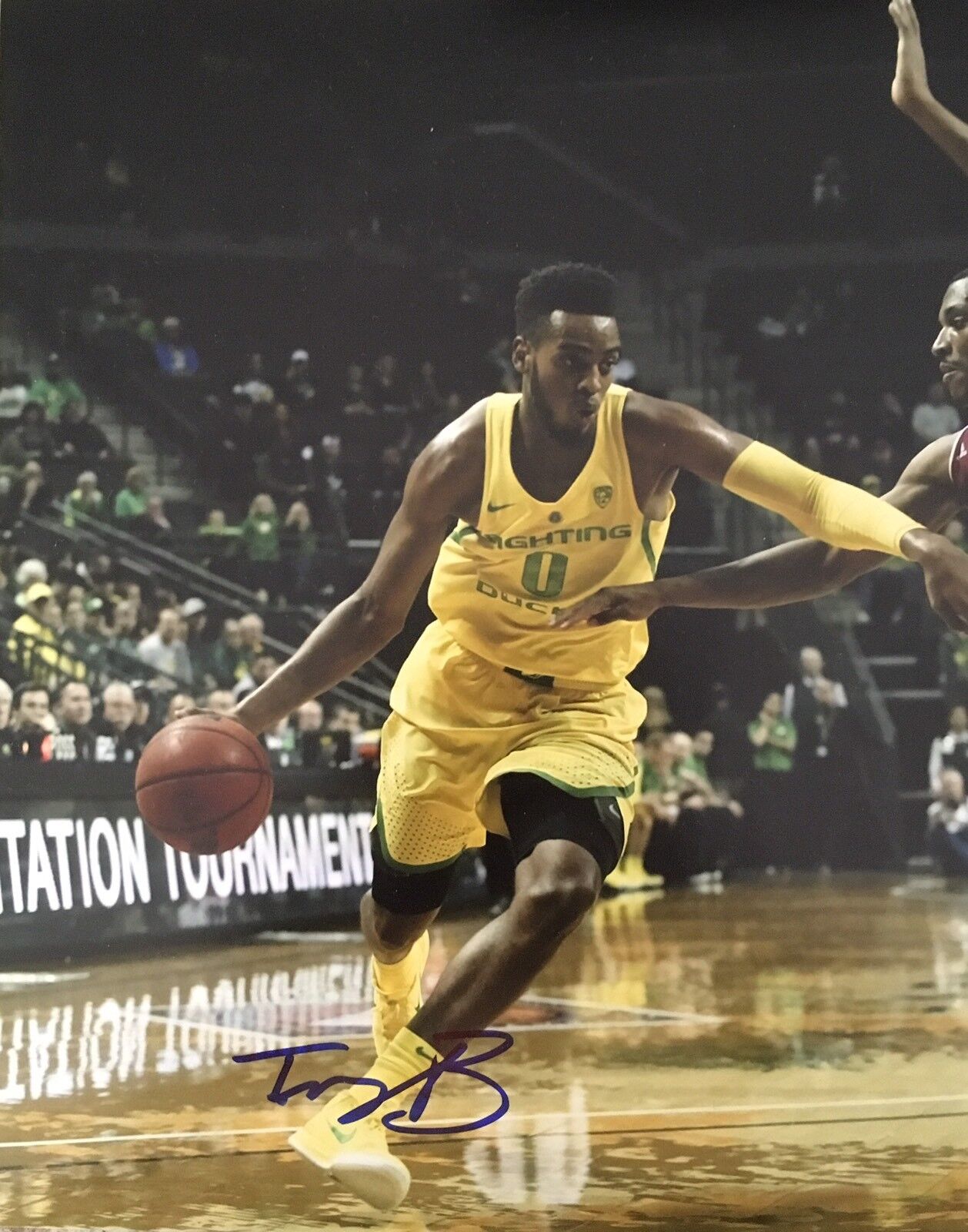 PROOF! TROY BROWN Signed Autographed 8x10 Photo Poster painting Oregon Ducks Basketball