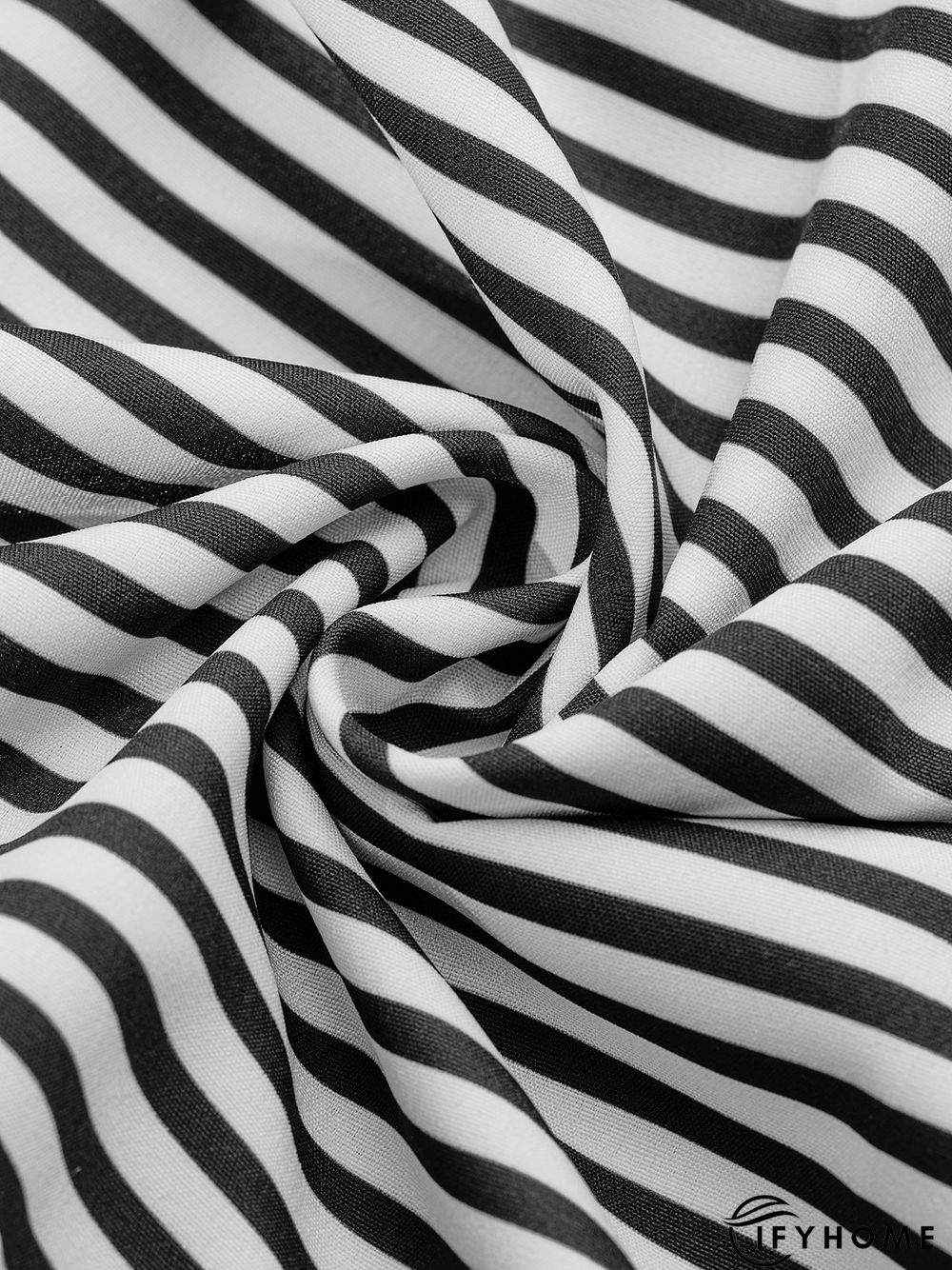 Neck Short Sleeve Cotton-Blend Weaving Dress | IFYHOME