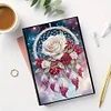 50 Pages DIY Rose Dream Catcher A5 Diamond Painting Notebook