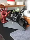 Edge trimming machine, woodworking hammer carving tool, hand-held wave pattern oscillating aid