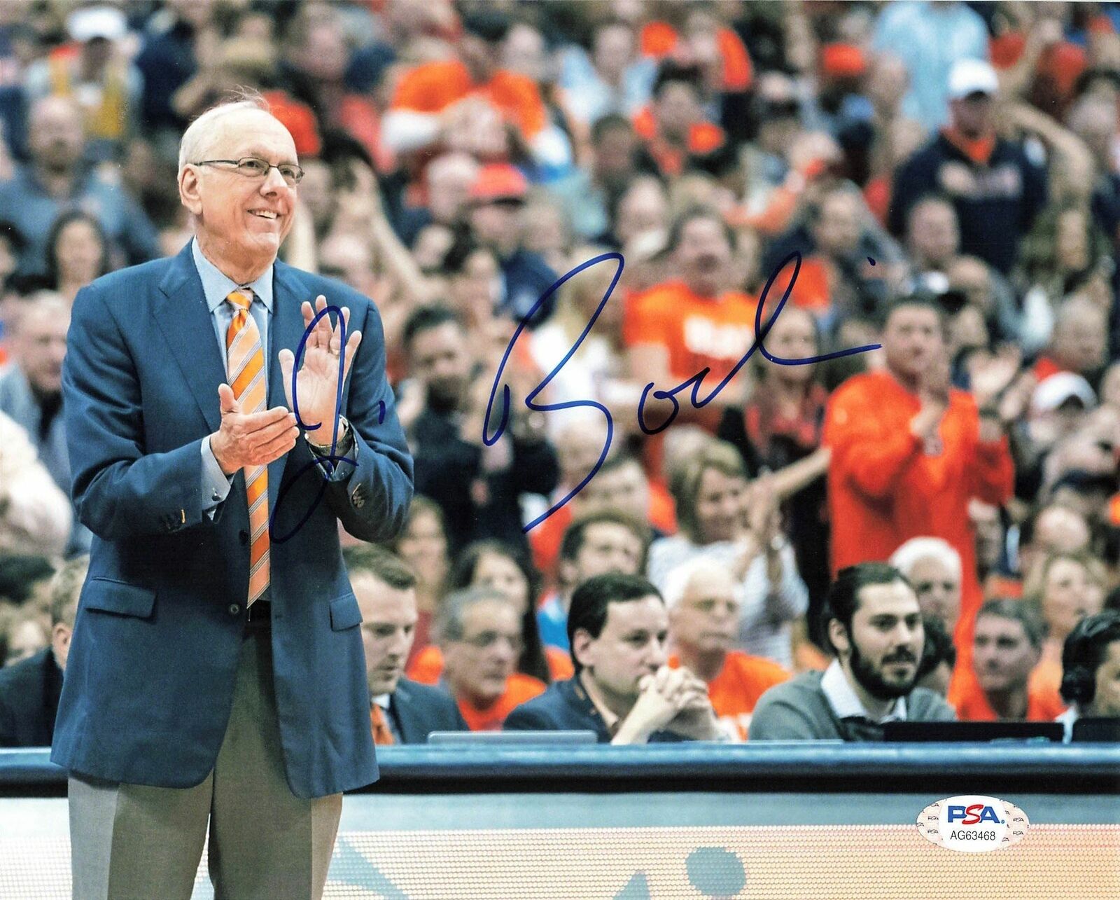 Jim Boeheim signed 8x10 Photo Poster painting PSA/DNA Syracuse Orange Autographed