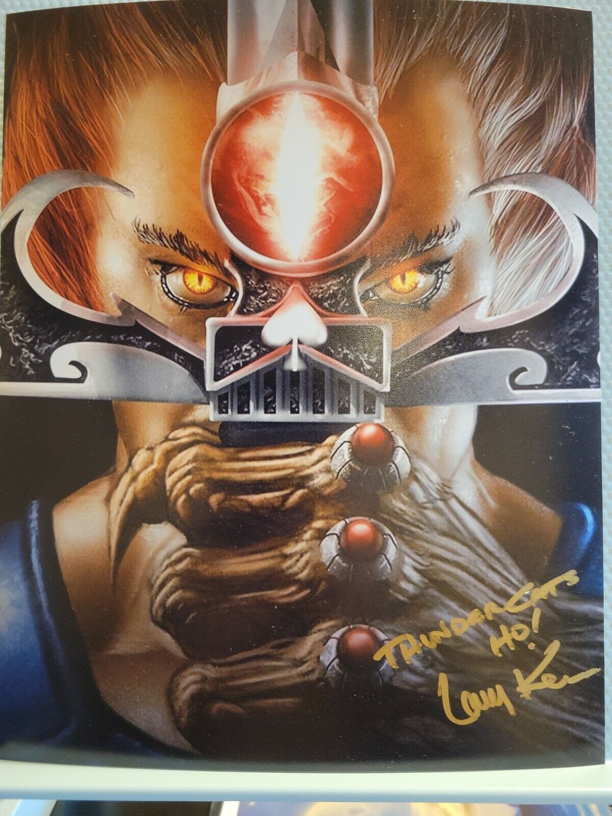 Larry Kenney Signed Thundercats 8x10 Photo Poster painting Autographed Voice of Lion-O