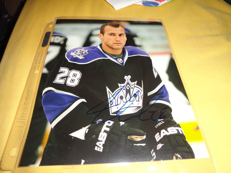 Los Angeles Kings Jarett Stoll Autographed 8x10 Photo Poster painting COA